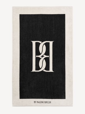 Inne Akcesoria By Malene Birger Lemora Towel Czarne | PL_BB50358