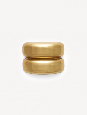 Inne Akcesoria By Malene Birger Ouna Brooch Złote | PL_BB24829