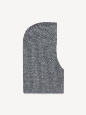 Inne Akcesoria By Malene Birger Renima Balaclava Szare | PL_BB40263