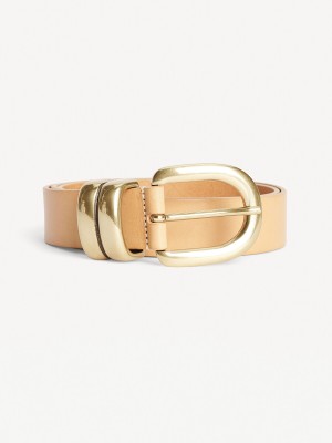 Paski By Malene Birger Zoira Leather Tan | PL_BB59364