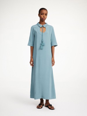 Sukienka By Malene Birger Brinney Maxi Cool Water | PL_BB73669