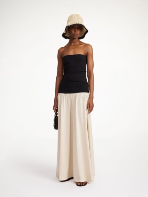 Sukienka By Malene Birger Marciella Maxi Oyster Gray | PL_BB23613