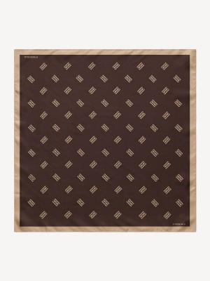 Szaliki By Malene Birger Monnis Silk Shale | PL_BB76538